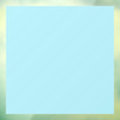 Blizzard Blue (effen kleur) Raamsticker (Vel 3)