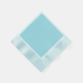Blizzard Blue  (effen kleur)   Servet (Hoek)