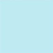 Blizzard Blue (effen kleur) Sticker (Voorkant)