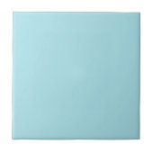 Blizzard Blue (effen kleur) Tegeltje (Voorkant)