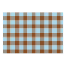 Blizzard Blue en Livid Brown Plaid