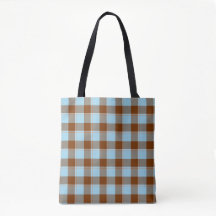 Blizzard Blue en Livid Brown Plaid