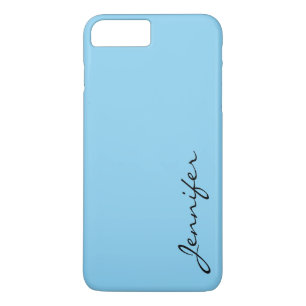 Blizzard Blue kleur achtergrond Case-Mate iPhone Case