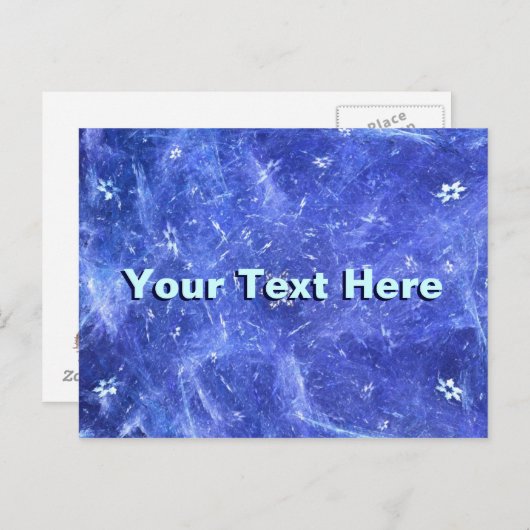 Blizzard Briefkaart (Voorkant / Achterkant)