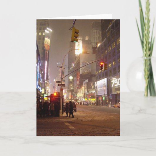 Blizzard in de Lege Kaart van de Stad (Voorkant)