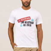 Blizzard of 2010 Survivor T-shirt (Voorkant)