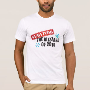 Blizzard of 2010 Survivor T-shirt