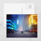 Blizzard op Times Square Briefkaart (Voorkant / Achterkant)