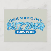 Blizzard Survivor Briefkaart (Voorkant)