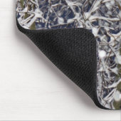 Blizzard Tree met sneeuwbedekking Foto Muismat (Hoek)