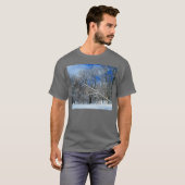Blizzard Trees Oil T-shirt (Voorkant volledig)