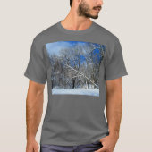 Blizzard Trees Oil T-shirt (Voorkant)