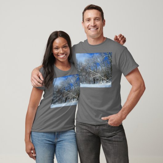 Blizzard Trees Oil T-shirt (Unisex)