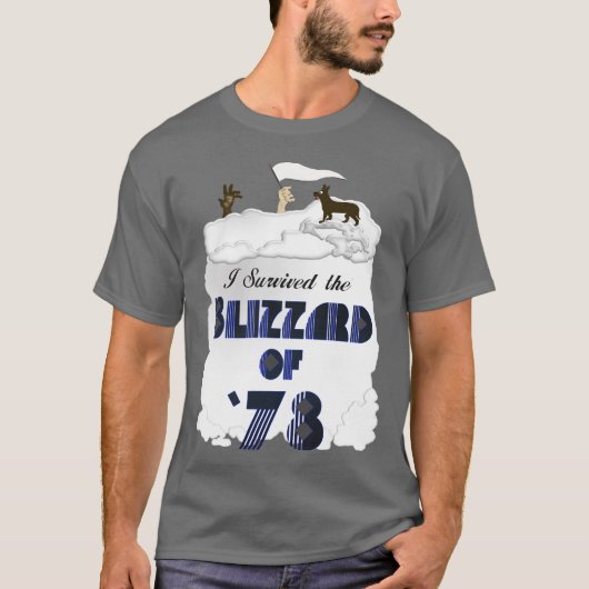 blizzard van '78 t-shirt (Voorkant)