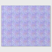 Blizzard van sneeuw, sparken en ijs, bevroren cadeaupapier (Vlak)