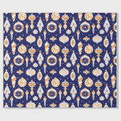 Blizzards en bubbels cadeaupapier (Vlak)