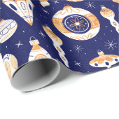 Blizzards en bubbels cadeaupapier (Rol Hoek)