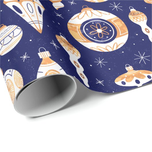 Blizzards en bubbels cadeaupapier (Rol Hoek)