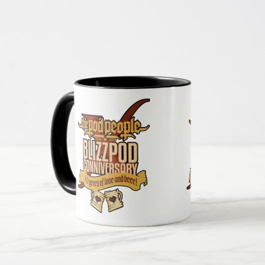 BlizzPodConniX Blackline Mok (Voorkant links)