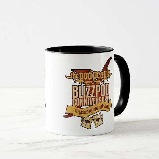 BlizzPodConniX Blackline Mok (Voorkant rechts)