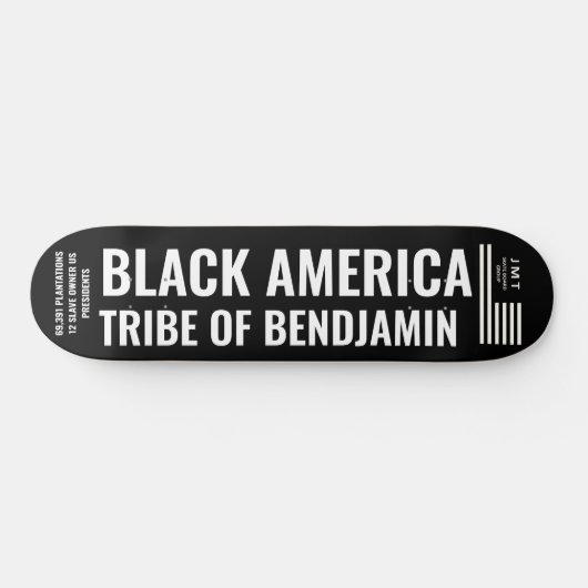 BLK AMERICA T O B Skateboard (Horizontaal)