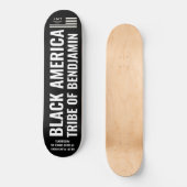 BLK AMERICA T O B Skateboard (Voorkant)