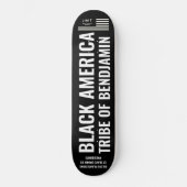 BLK AMERICA T O B Skateboard (Voorkant)