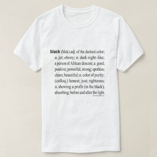 BLK DEF: Mannen Basic WHITE T-Shirt (Design voorkant)
