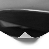 Blk- en Wht Banjo-poster Poster (Hoek)