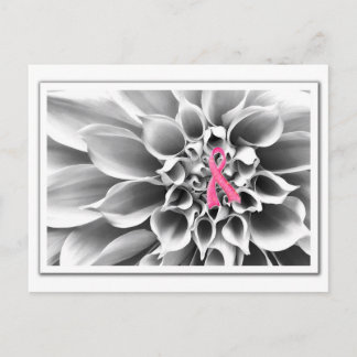 Blk- en Wht-roze Briefkaart