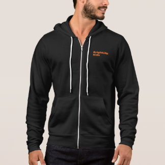 BLK mannen-zip hoodie - zwart