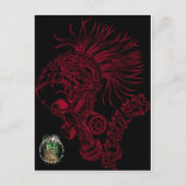 Blk/rood, ruthless briefkaart (Voorkant)