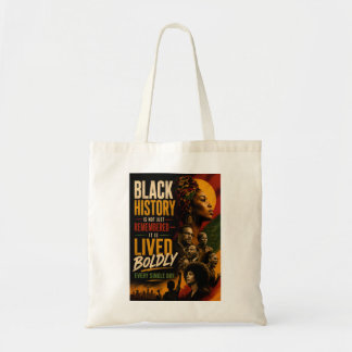 Blk Uitstekende Quote 2e Tote Bag
