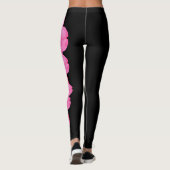 Blk Washington State Rhododendron Flower Leggings (Achterkant)