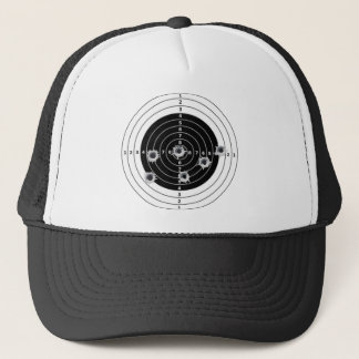 BLK/WHITE BASEBALL HAT TRUCKER PET