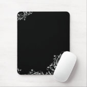 Blk zwirl Mousepad Muismat (Met muis)