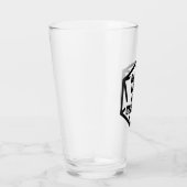 BLM Black Lives Are Critical (B&W) Glas (Rechts)