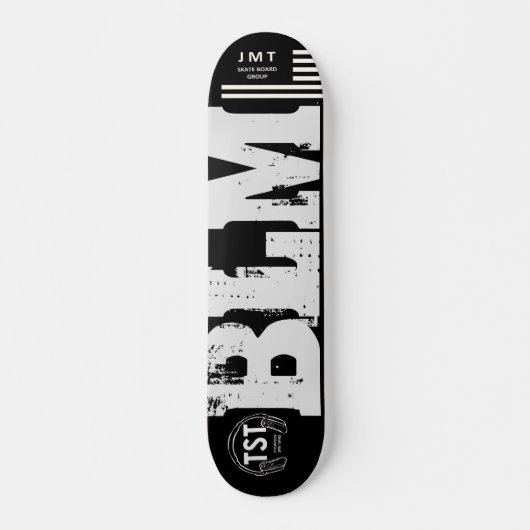 BLM BLACK LIVES MATERIE Skateboard, 7¾" Deck Persoonlijk Skateboard (Voorkant)