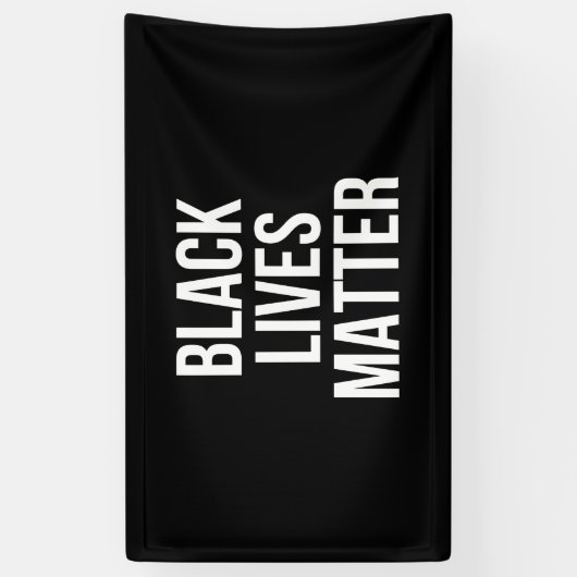 BLM Black Lives Matter BANNER (Verticaal)