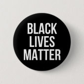 BLM Black Lives Matter Pin Button Badge (Voorkant)