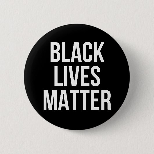 BLM Black Lives Matter Pin Button Badge (Voorkant)