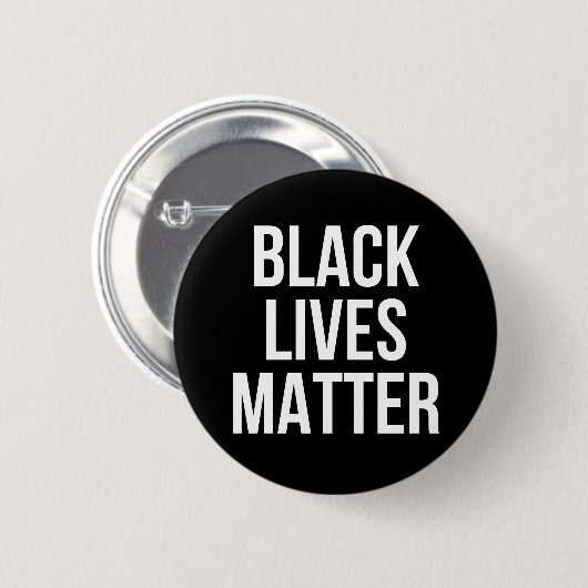 BLM Black Lives Matter Pin Button Badge (Voorkant /achterkant)