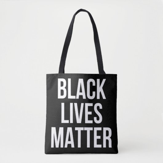 BLM Black Lives Matter Tassen Bag (Voorkant)