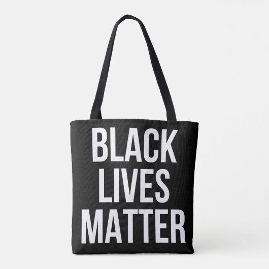 BLM Black Lives Matter Tassen Bag (Achterkant)