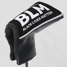 BLM Black Lives Matter White Typografie op zwart