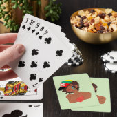 BLM Black Woman's Classic Pplaykaarten Pokerkaarten (Insitu)