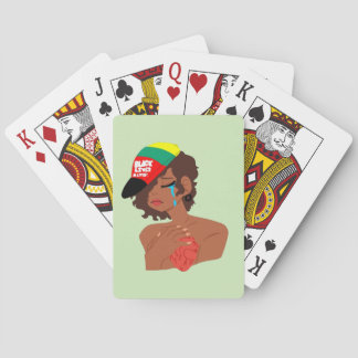 BLM Black Woman's Classic Pplaykaarten Pokerkaarten