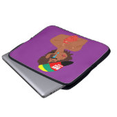 BLM Black Woman's Tears Electronics Bag Laptop Sleeve (Voorkant onderkant)
