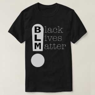 BLM Exclamation Mark Black Lives Matter Light T-shirt