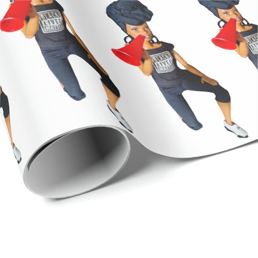 BLM Gift Wrap Cadeaupapier (Rol Hoek)